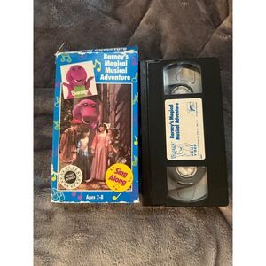 Barneys Magical Musical Adventure VHS 1992 Barney home video Tested